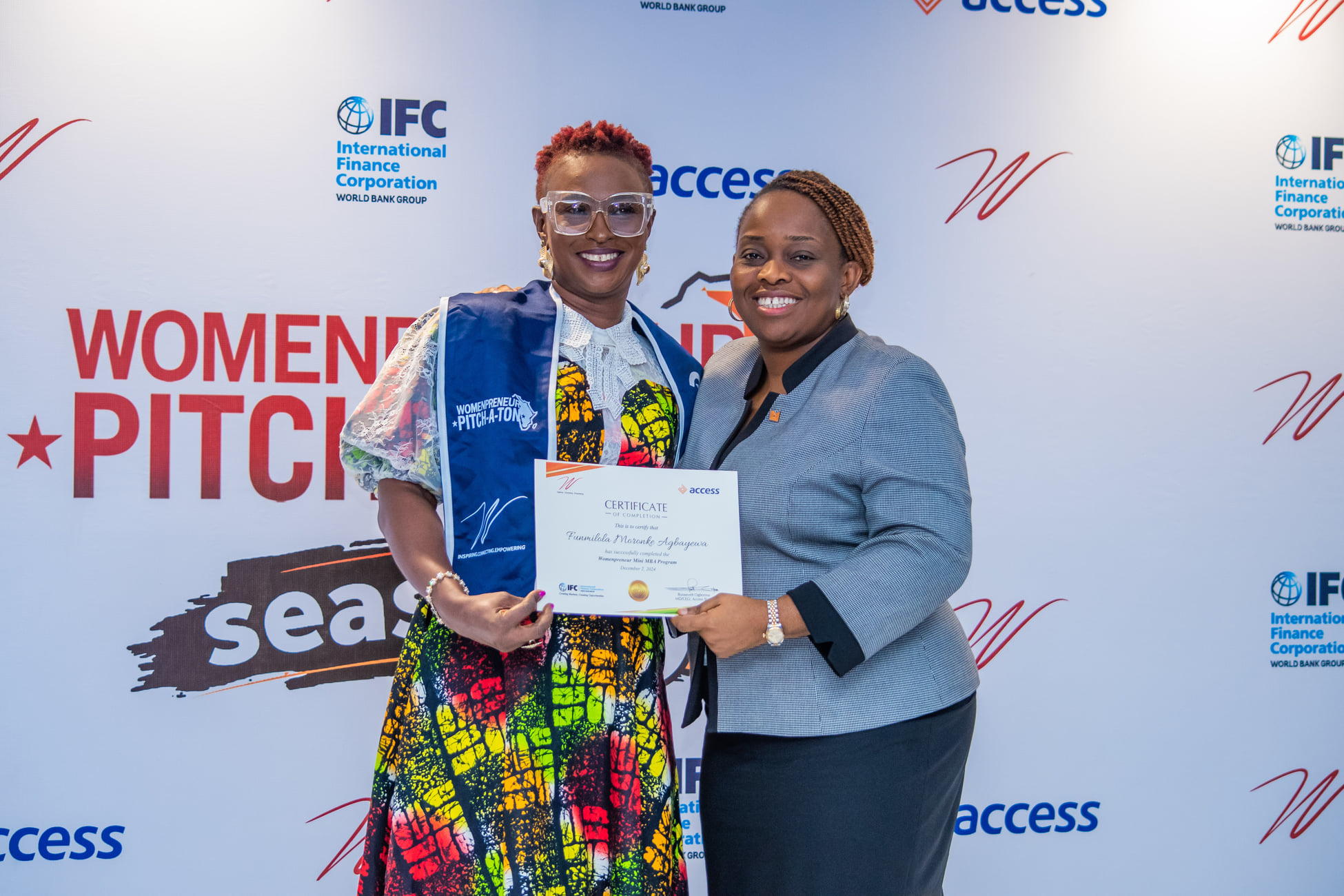 Womenpreneur Pitch-a-ton participant